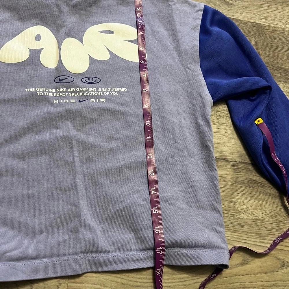 Girls Nike Air Sweatshirt Bubble Swoosh Crewneck Sweatshirt